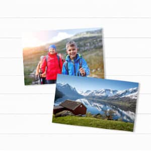 Forstørrelser av bilder på FujiFilm fotopapir - opp til 70x100 cm