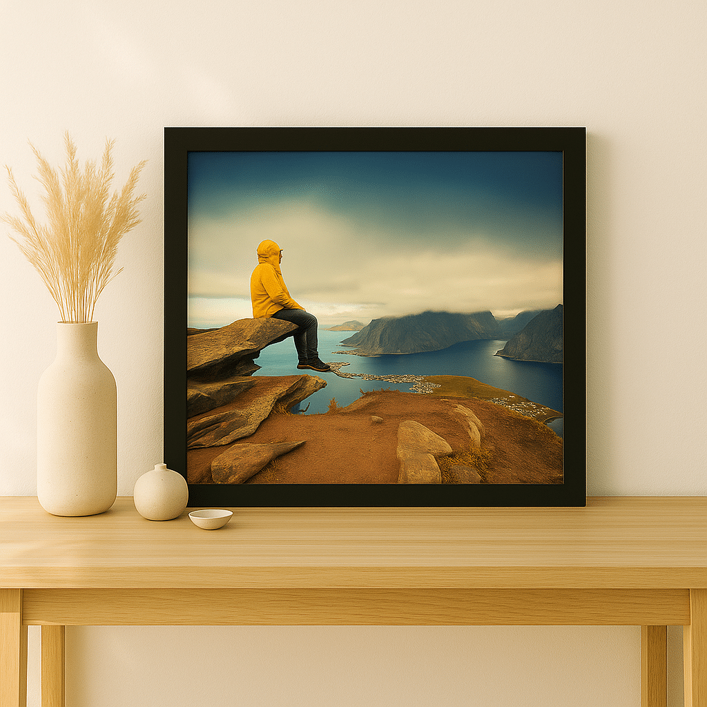 30x30 ramme med bilde