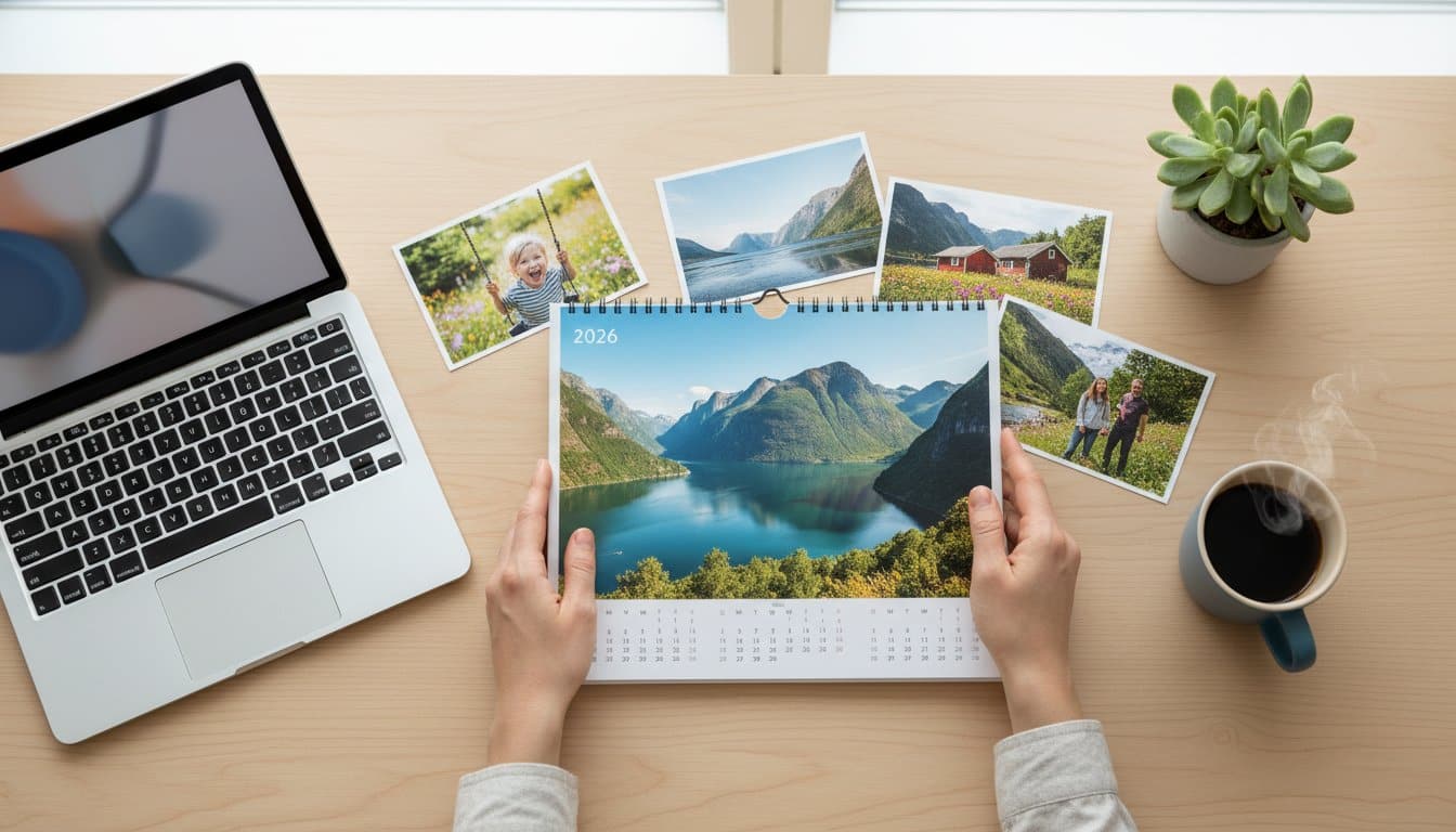 Fotokalender: Lag din egen personlige kalender for 2026 – Den komplette guiden
