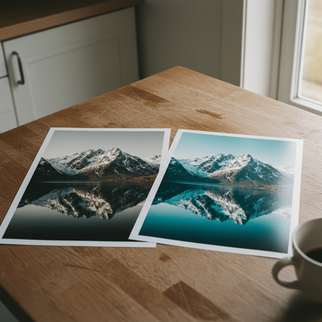 Printkvaltiet fra nfoto. print på fotopapir